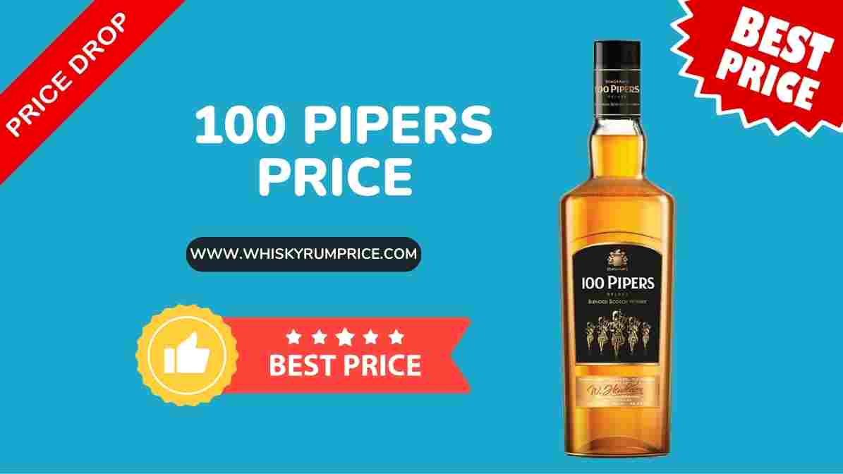 100 Pipers Whisky Price in India