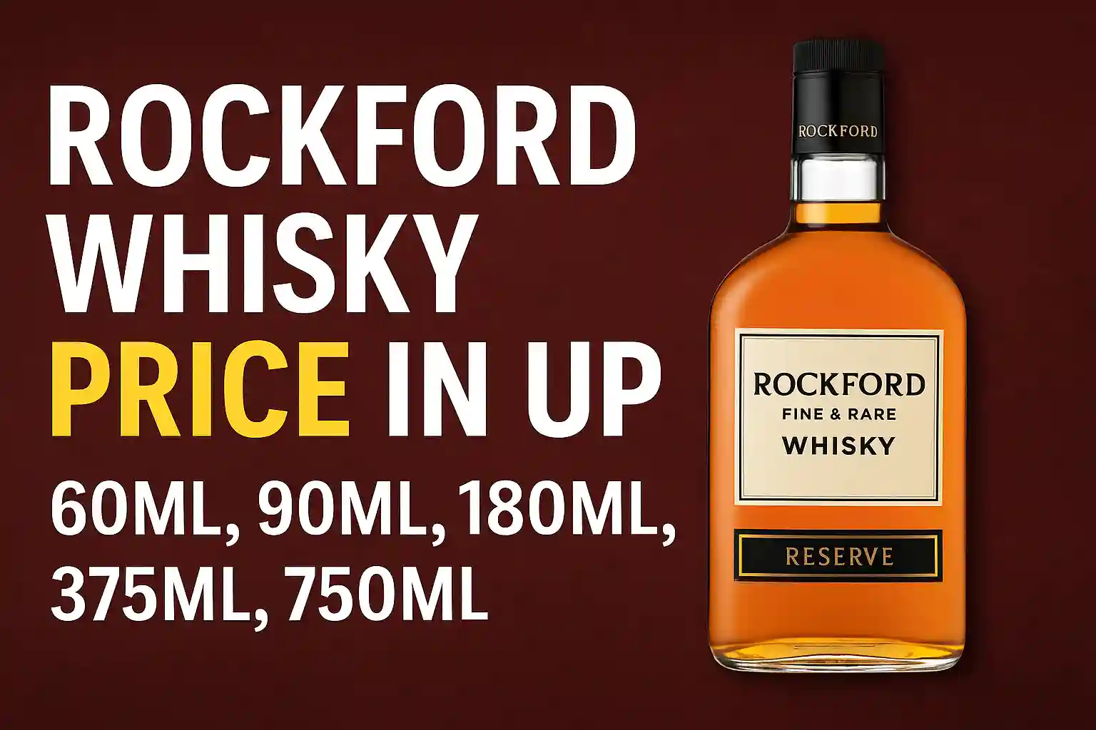 Rockford whisky price in UP