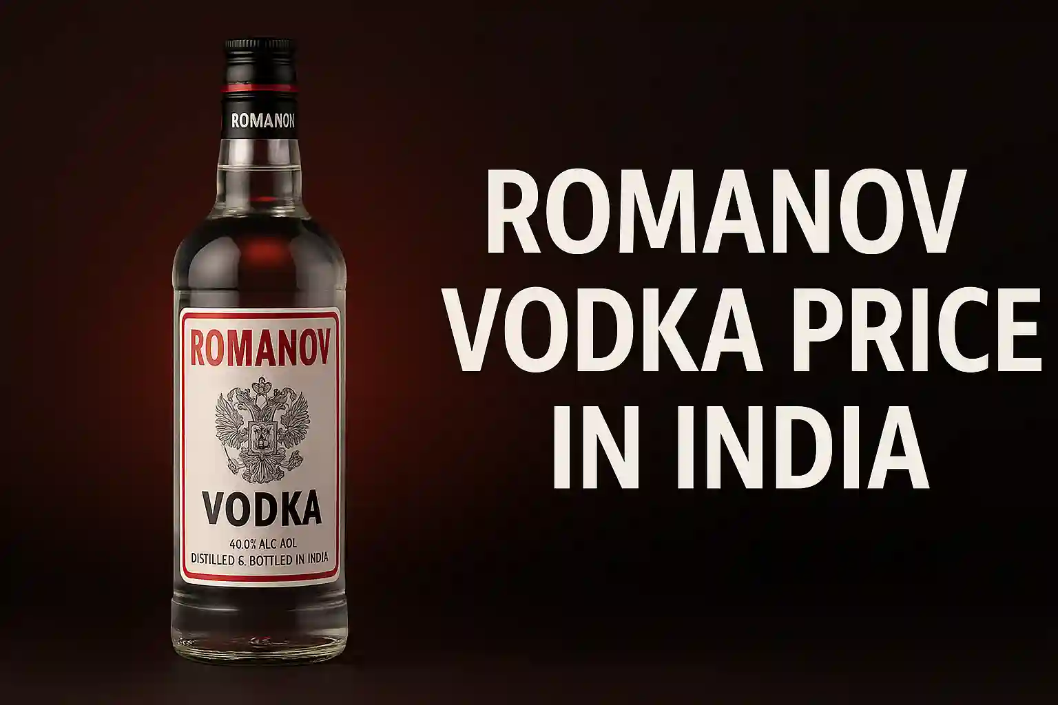 Romanov Vodka Price