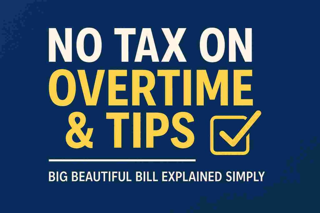 when does no tax on overtime start